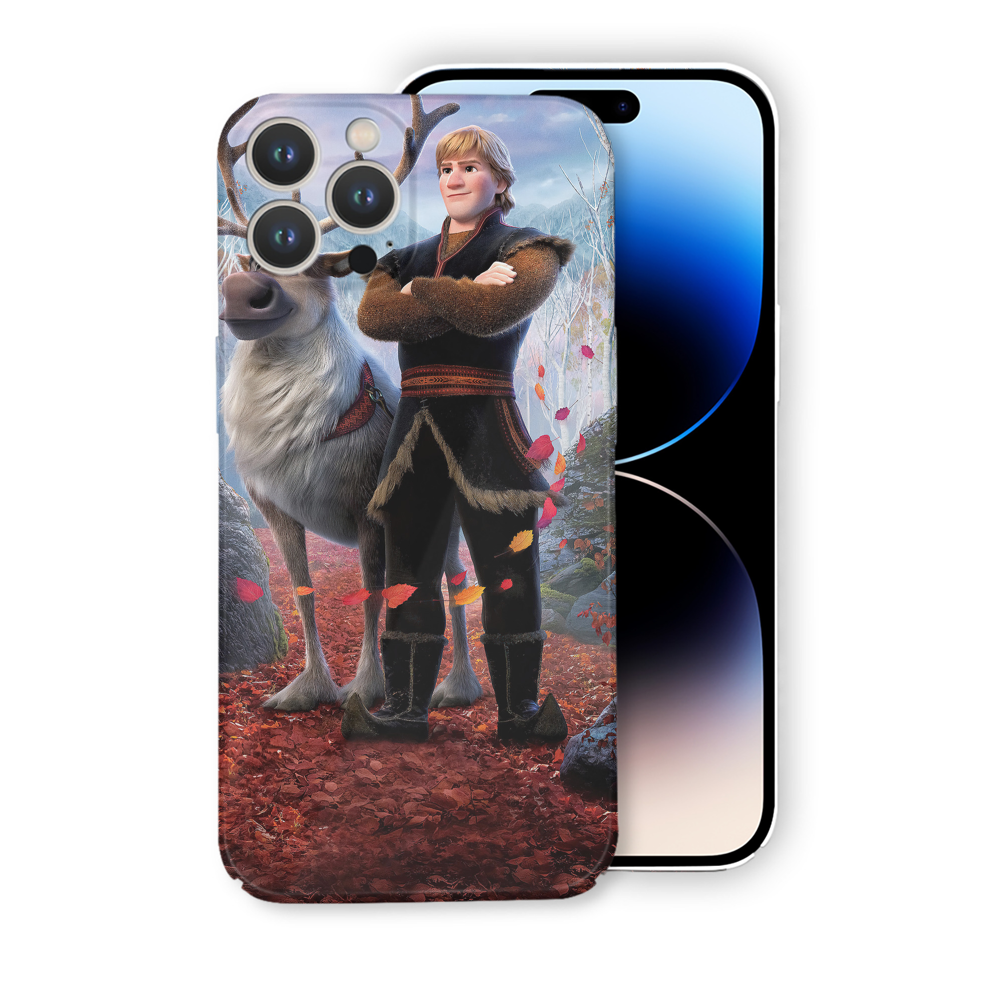 （画像用） アナと雪の女王 アンナ エルサ Frozen Anna Elsa 【iPhone 14シリーズ対応】ハードケース
